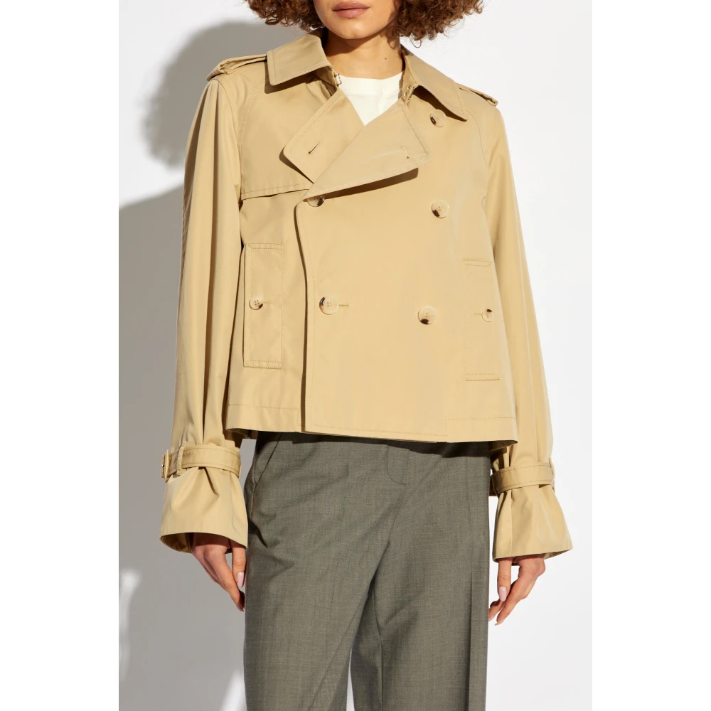 Kenzo Korte trenchcoat Beige Dames