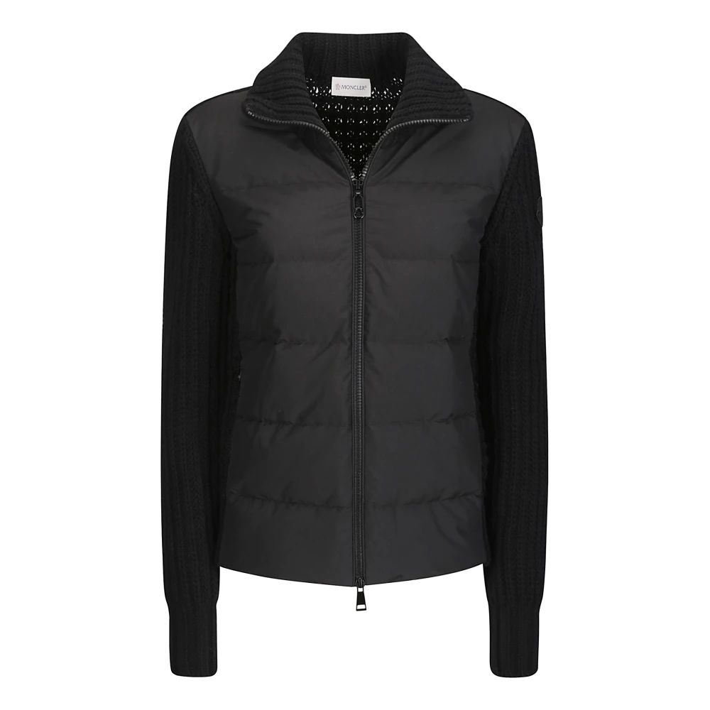 Moncler Stijlvolle Cardigan Jeans voor Mannen Black Dames