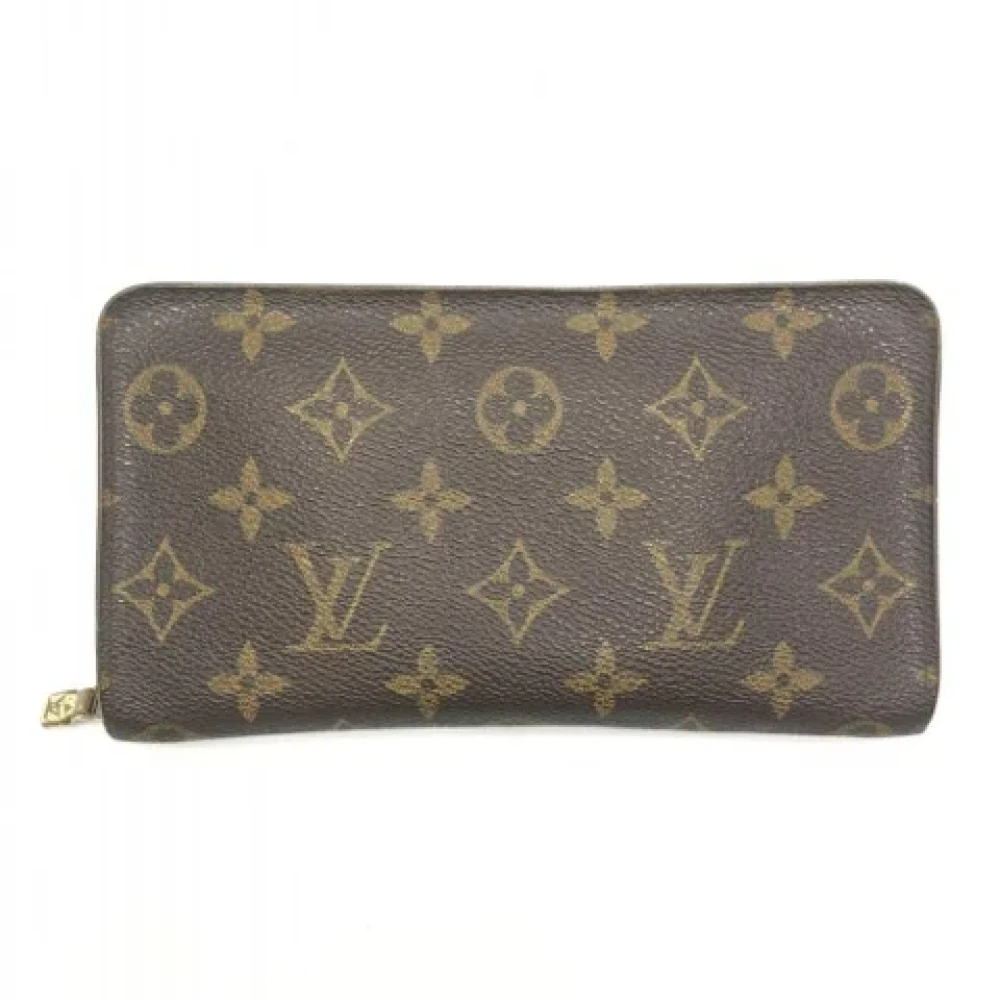Louis Vuitton Vintage Pre-owned Canvas wallets Brown Unisex
