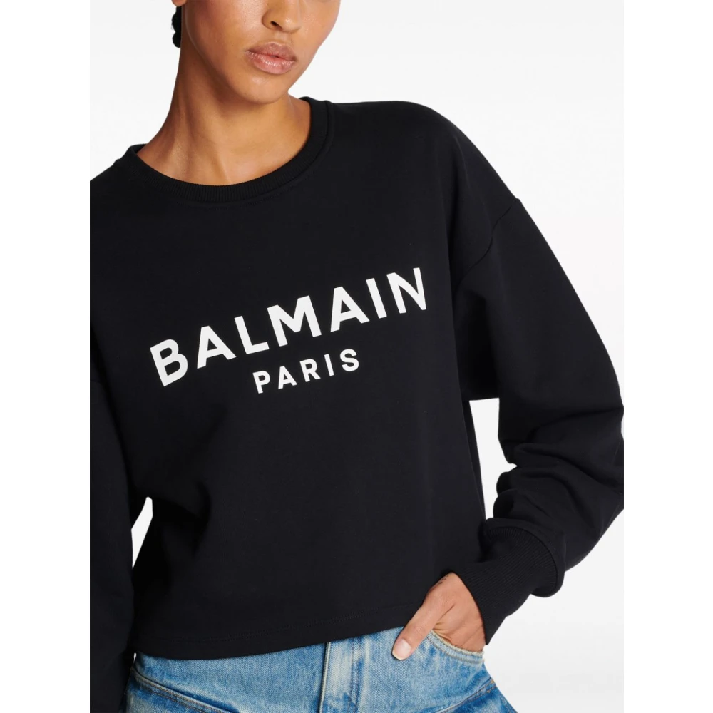 Balmain Sweatshirts Black Dames