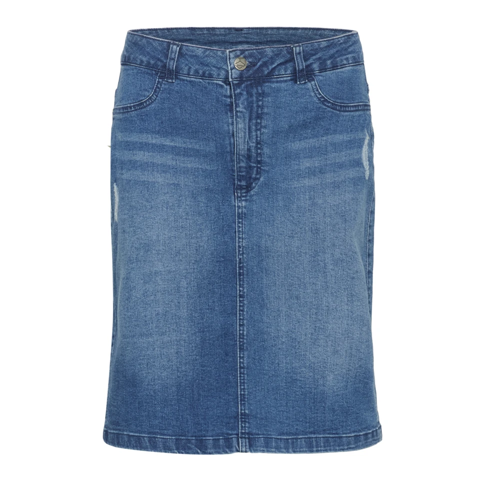 Skirts > Denim Skirts - - Kaffe - Modalova