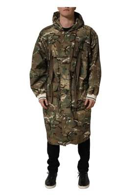 Camouflage Hooded Jacket