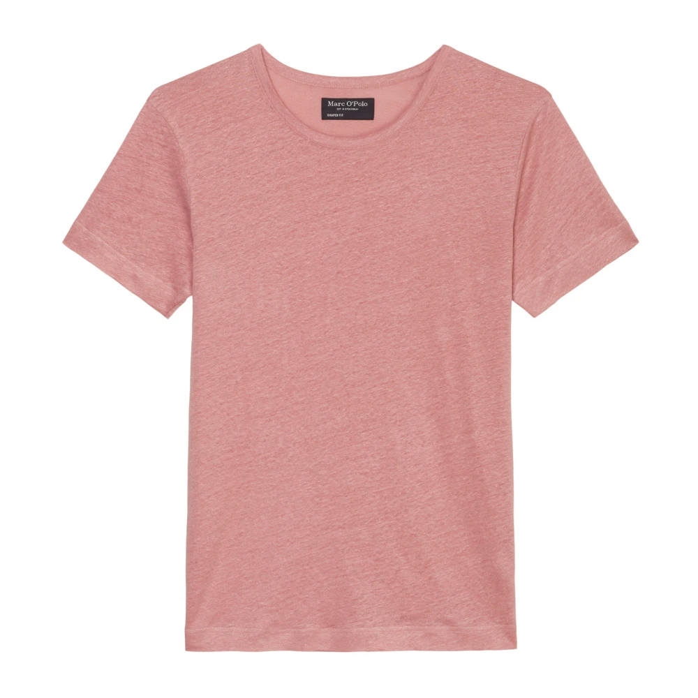 Marc O'Polo T-shirtvormig Pink Heren