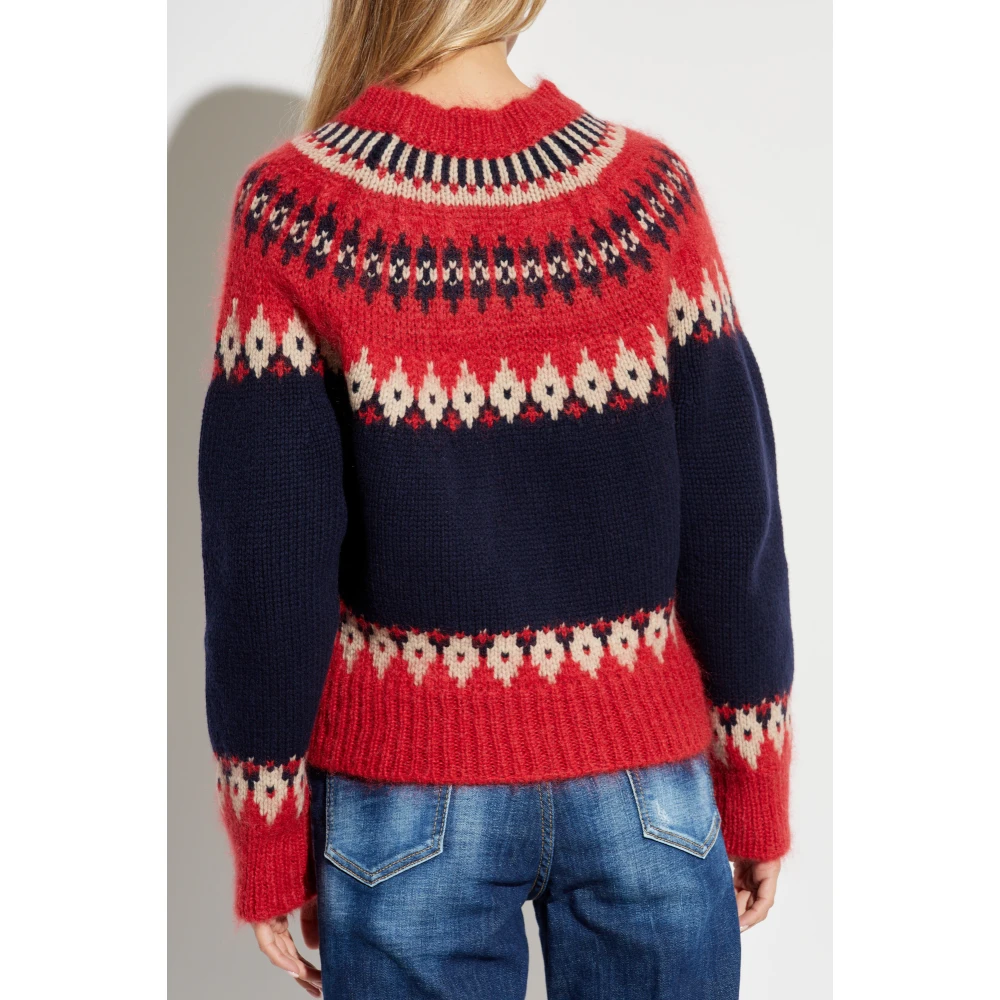 Dsquared2 Wollen trui Multicolor Dames
