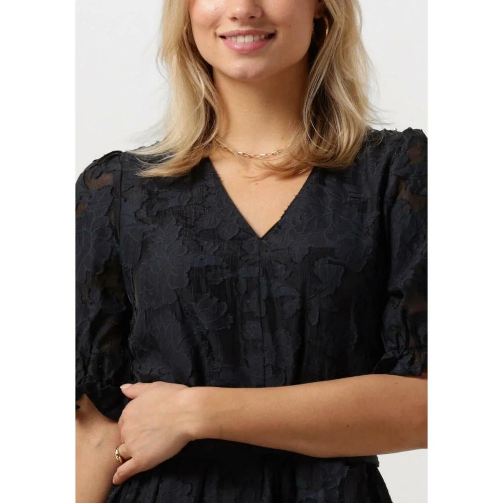 Selected Femme Midi Jurk Enkellengte Blue Dames