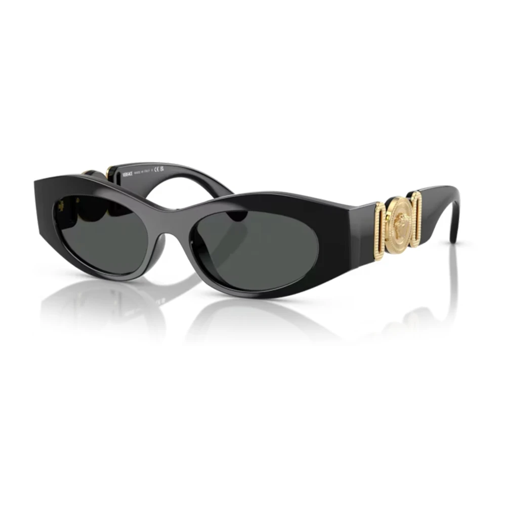 Versace Black/Dark/Grey Sunglasses Ve4480u Gb1/87 - Image 7