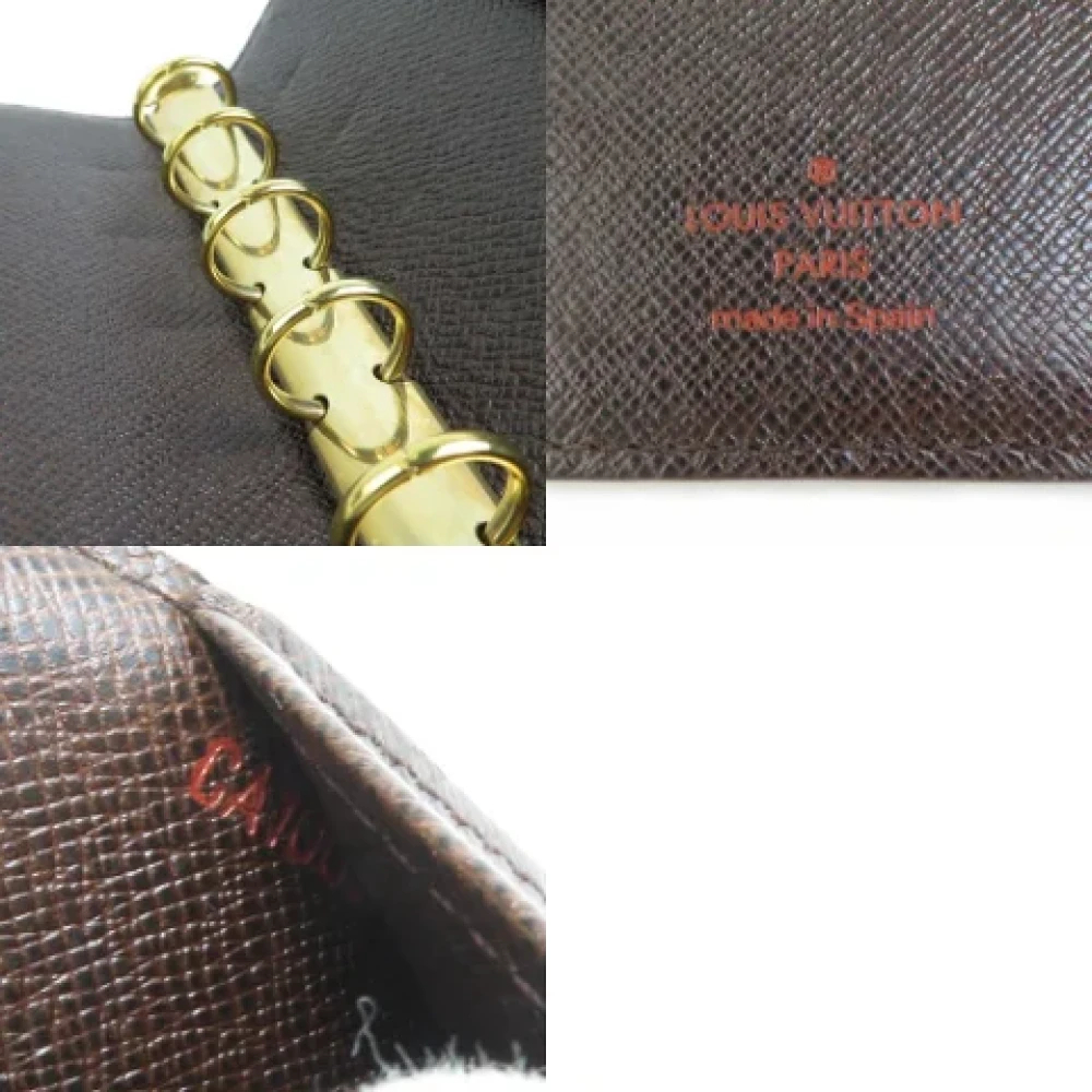 Louis Vuitton Vintage Pre-owned Canvas wallets Brown Dames