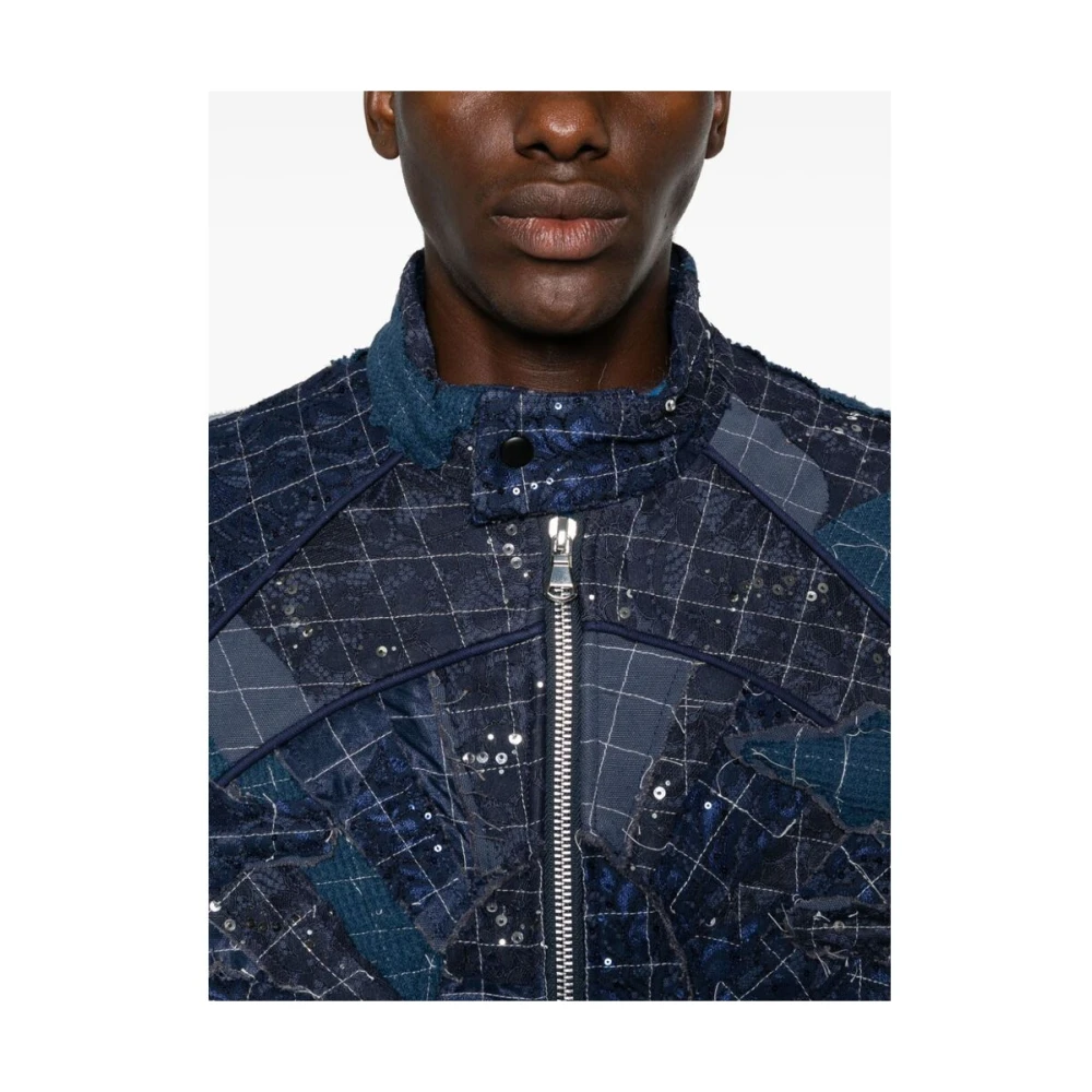 Who Decides War Flight Window Indigo Outerwear Blue Heren