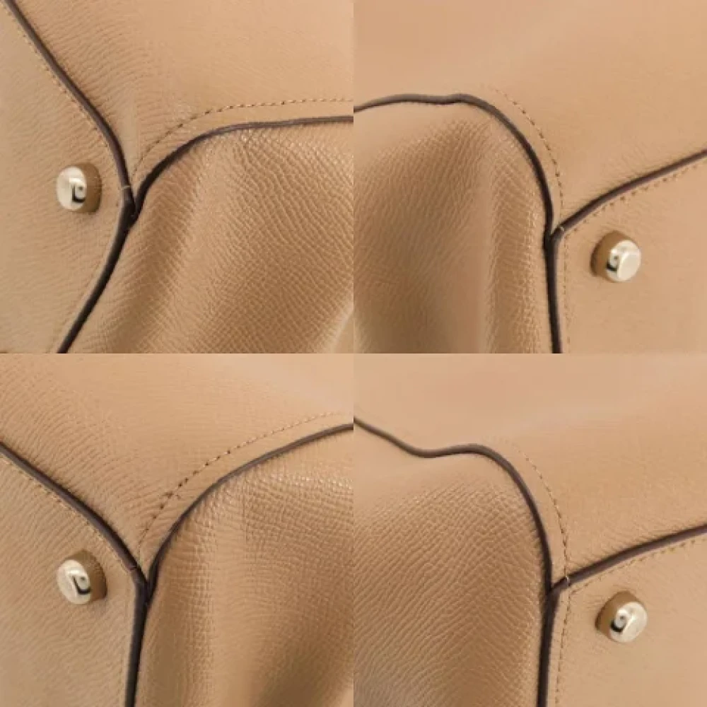 Coach Pre-owned Leather totes Brown Dames