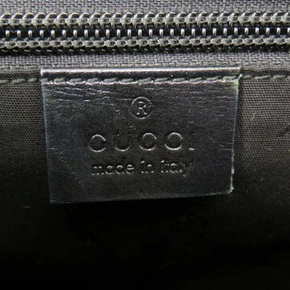 Gucci Vintage Pre-owned Canvas gucci-bags Black Dames