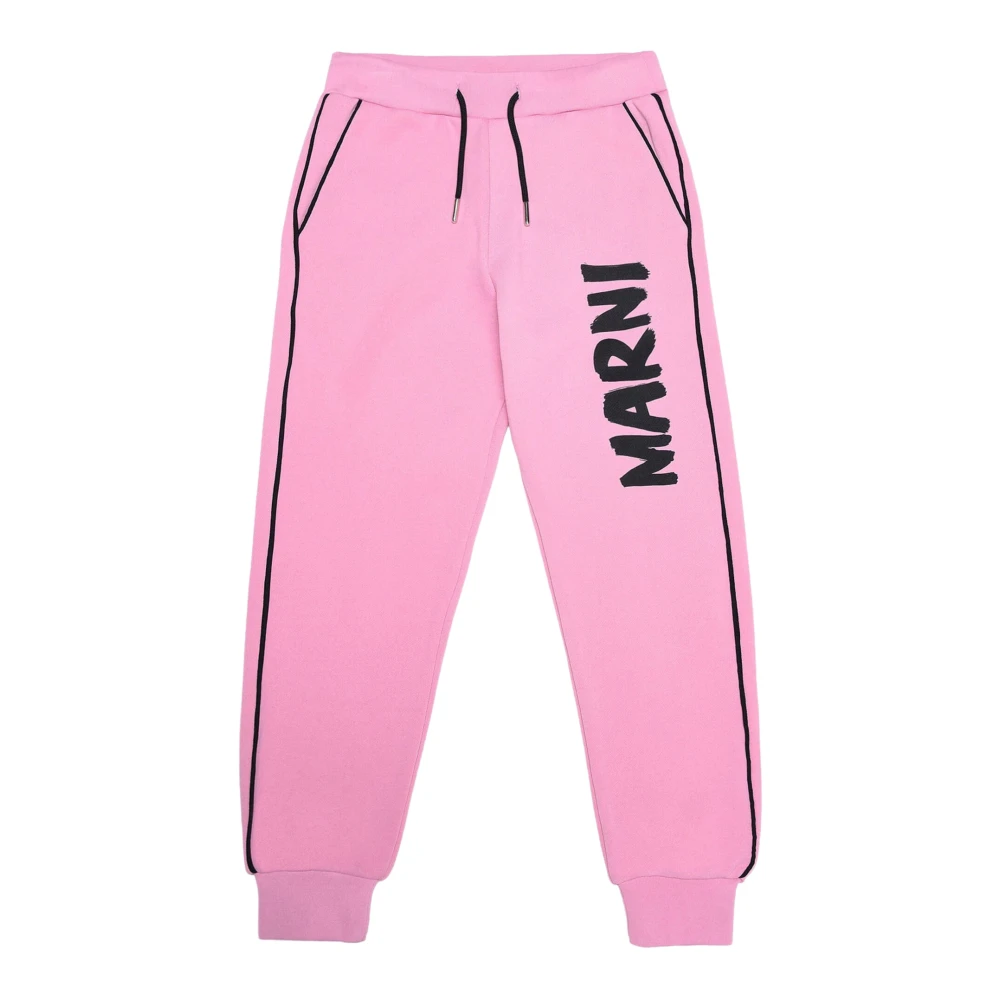 Marni Women's Pink Sporty Sweatpants