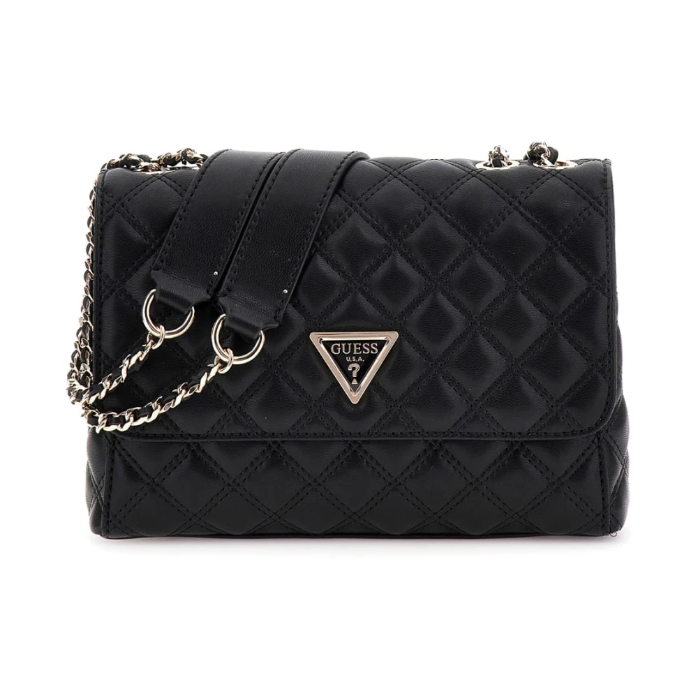 Guess Gewatteerde Schoudertas Black Dames