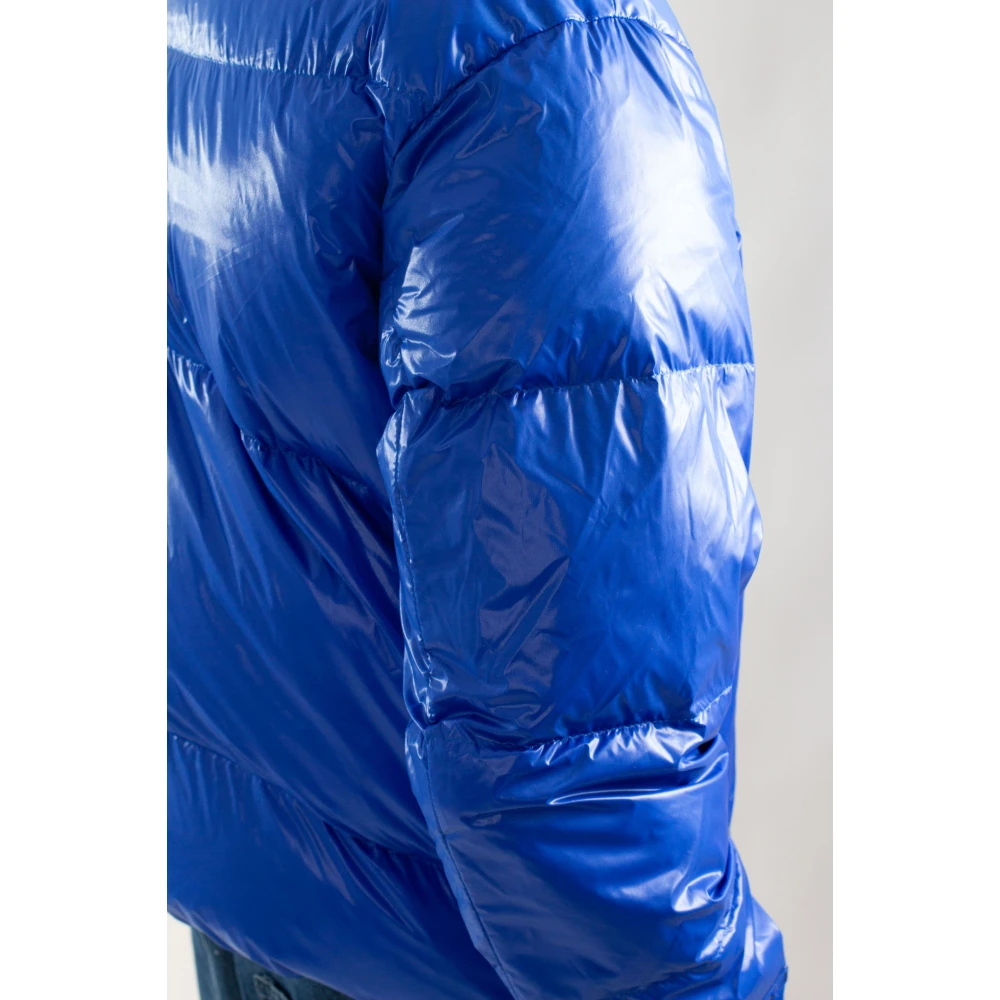 Lacoste Krokodil Donsjack in HJM Blue Heren