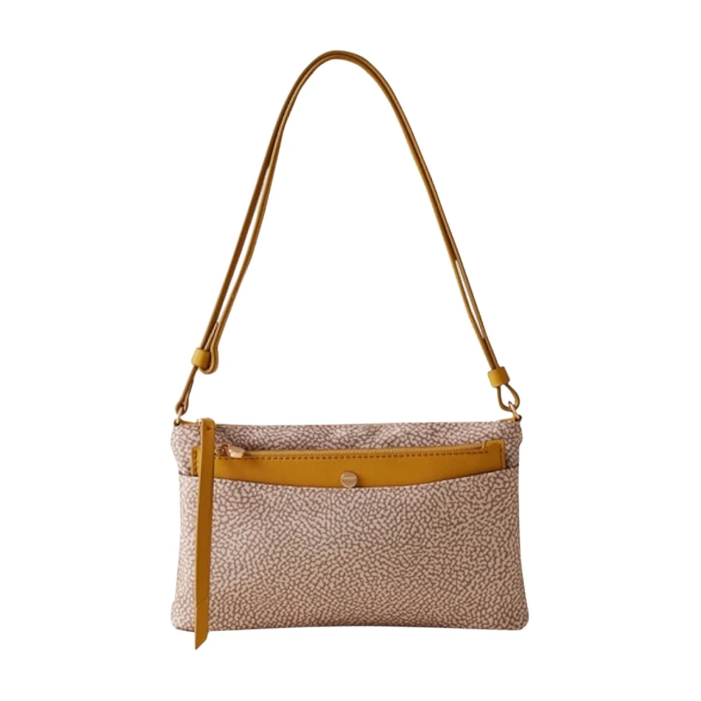 Borbonese Women's Beige Shoulder Bags, One Size, Shoppers