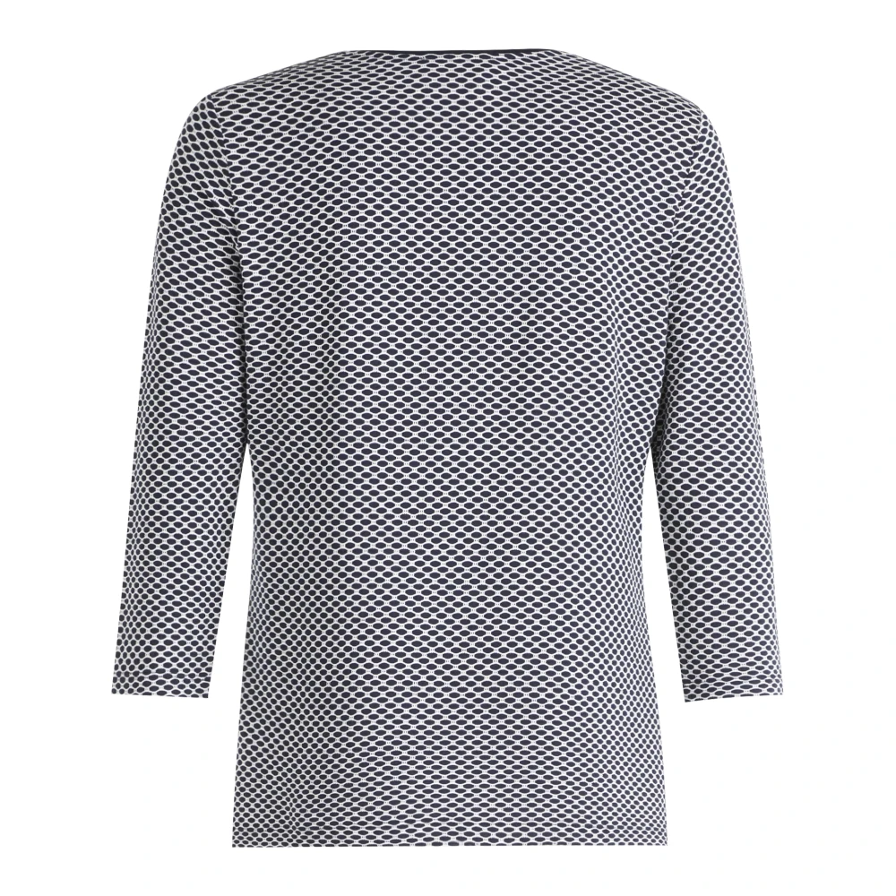 Betty Barclay Gestructureerd Ronde Hals Shirt Multicolor Dames