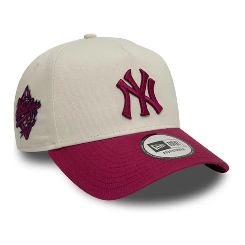 new era Beige Yankees Patch Pet Multicolor Heren