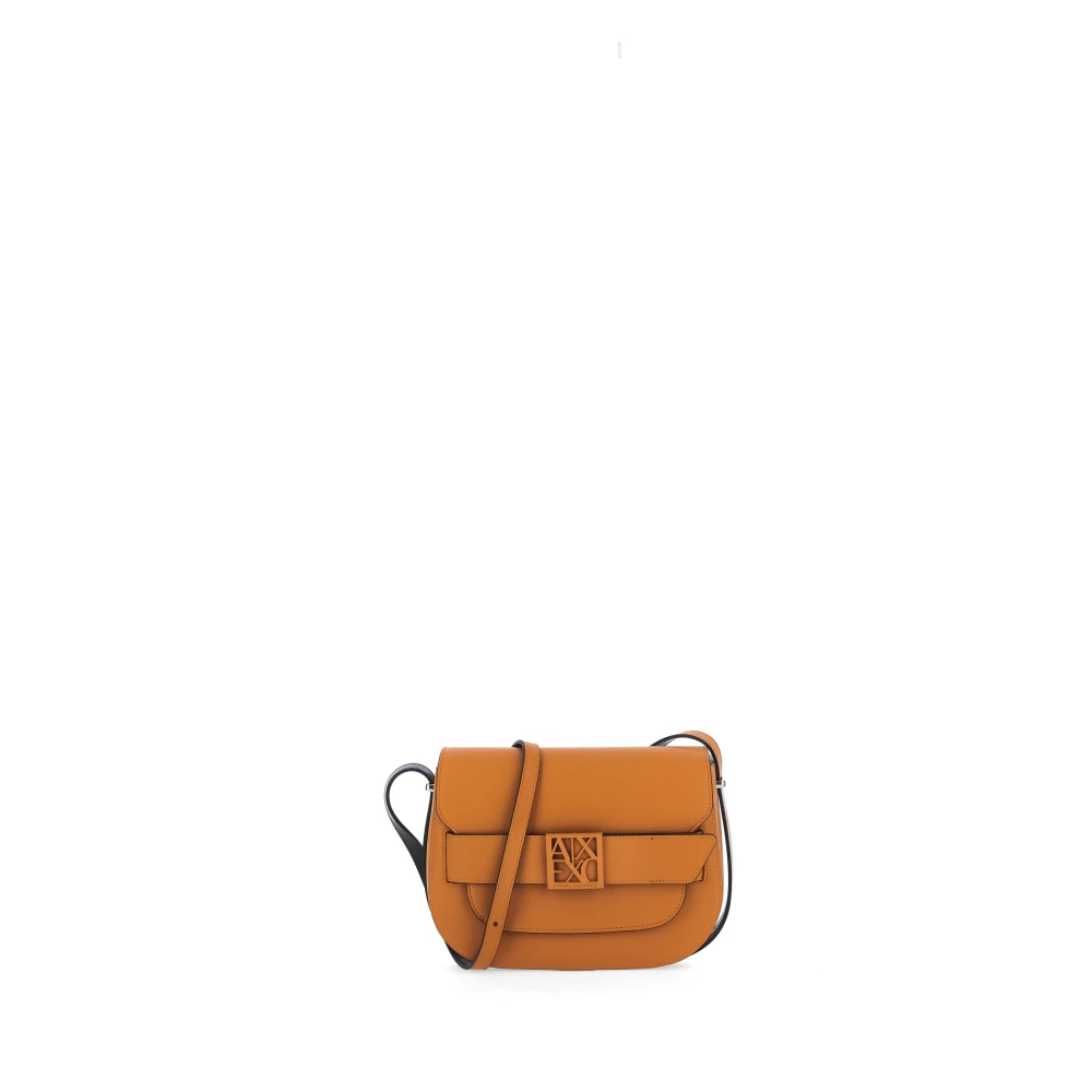 Armani Exchange Women's Orange Susy Crossbody Bag - Cross Body Bags - One Size - Bags