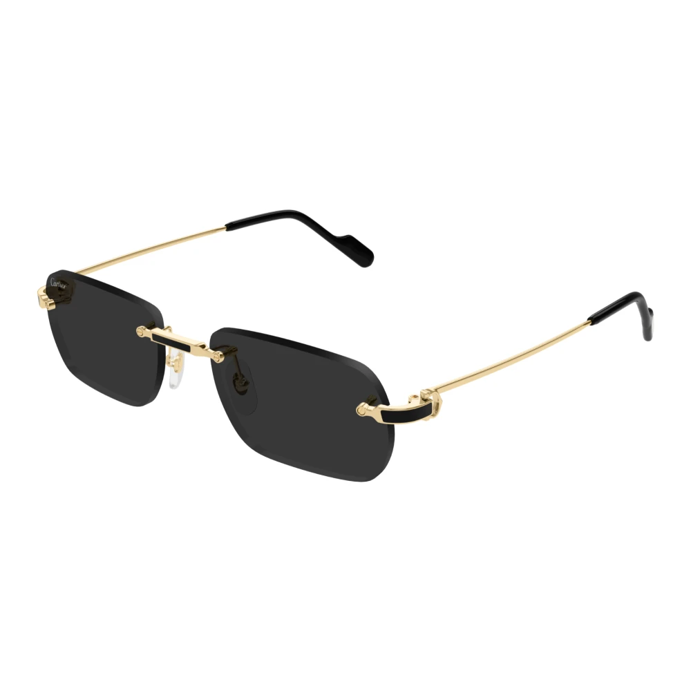 Cartier Men's Yellow Sunglasses, 55 Mm, Sunglasses