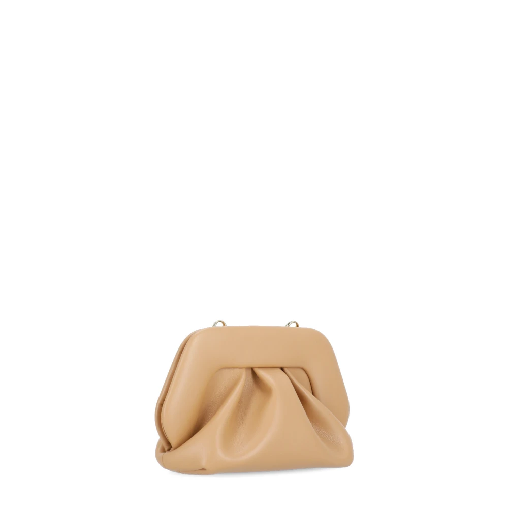 THEMOIRè Bruine vegan lederen clutch tas Brown Dames