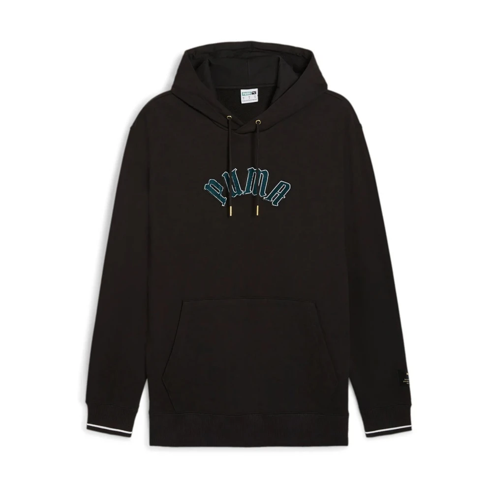Puma Paris Play Hoodie Katoen Zwart Black Heren
