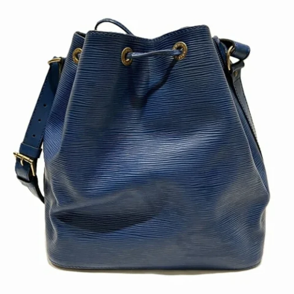 Louis Vuitton Vintage Pre-owned Leather louis-vuitton-bags Blue Dames
