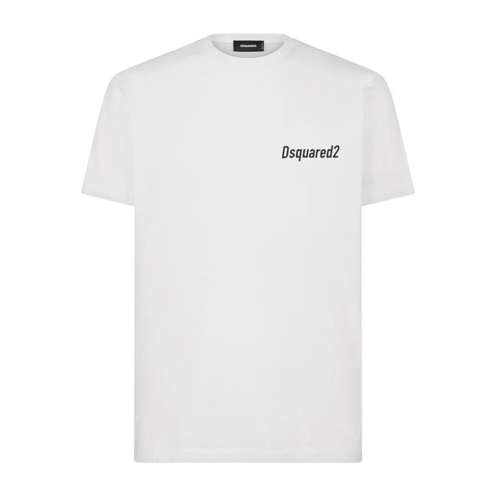 Dsquared2 Korte Mouw T-shirt White Heren