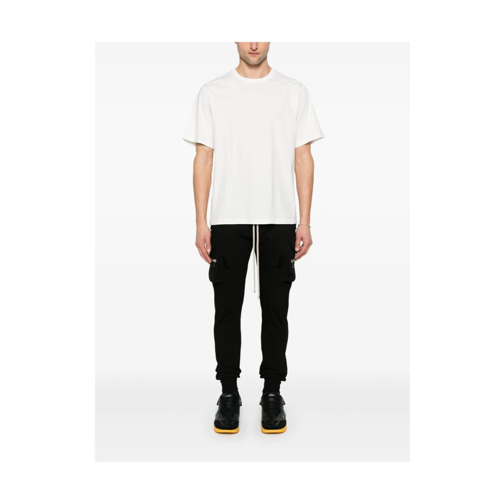 Rick Owens T-shirt met ronde hals en korte mouwen White Heren