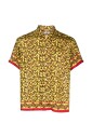 chemise-jaune-a-manches-courtes-paisley