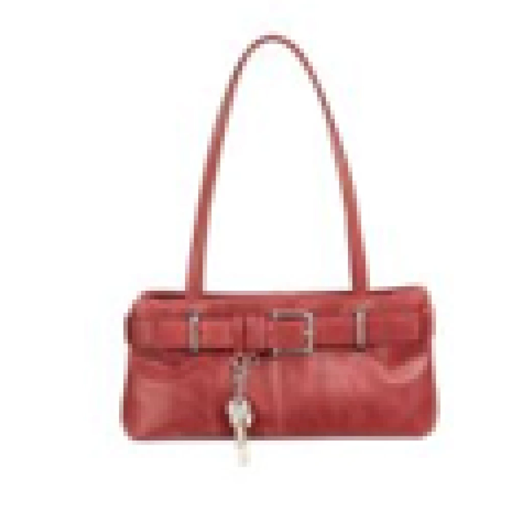 Osoi Red Folder Brot Shoulder Bag - Female - Shoulder Bags - One Size - Bags