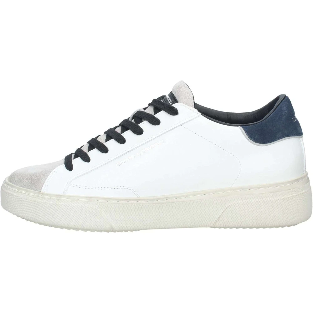 Crime London Men's White Essential Stylish Sneakers Size 3.0