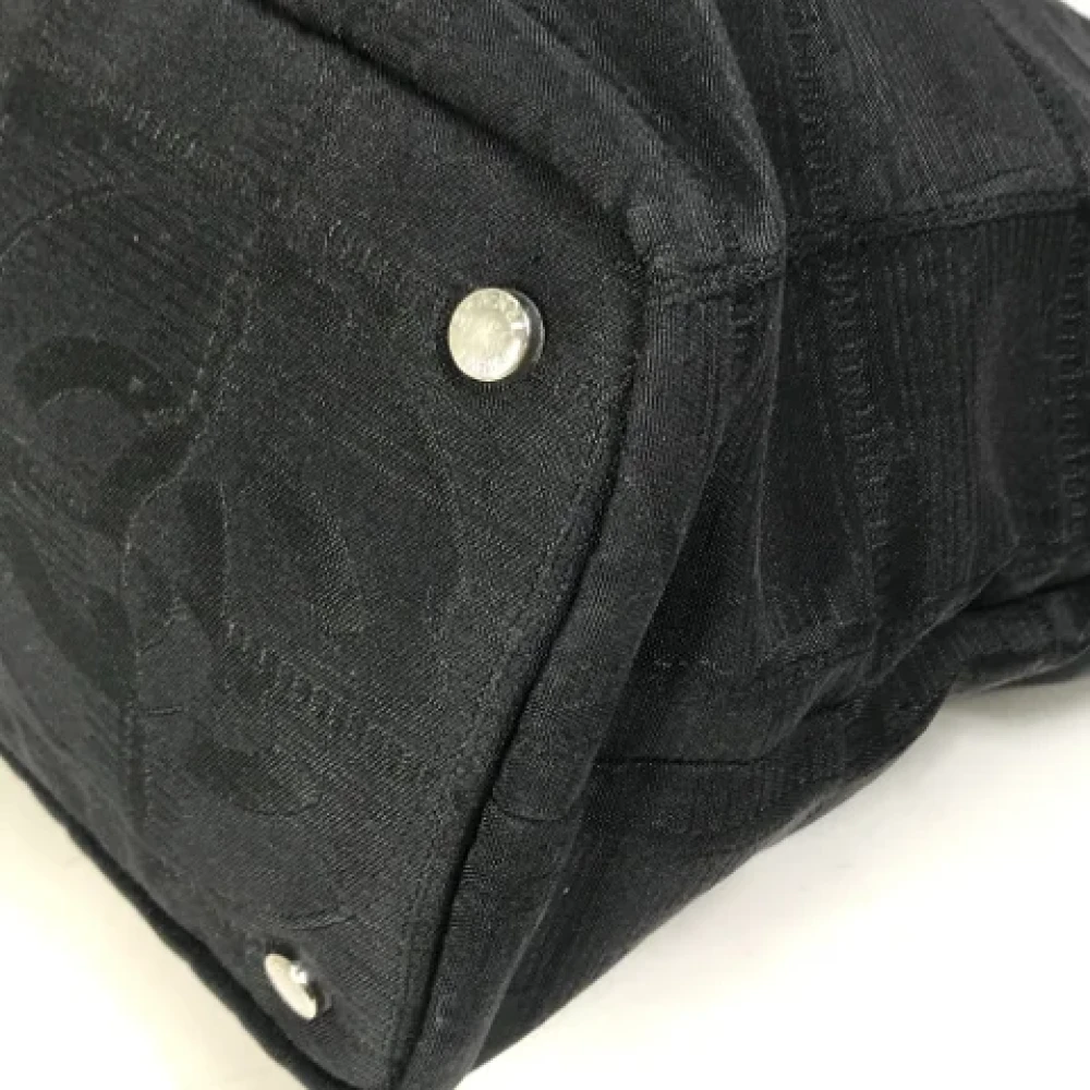 Chanel Vintage Pre-owned Fabric chanel-bags Black Dames