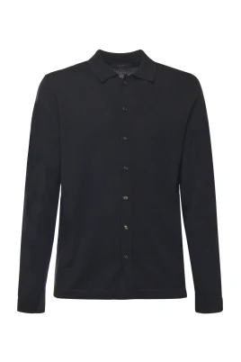Svart Skjorta CAMICIA Stiligt Mode