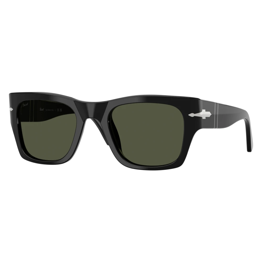 Persol Unisex Black Sunglasses, 52 Mm, Po3384s Sunglasses