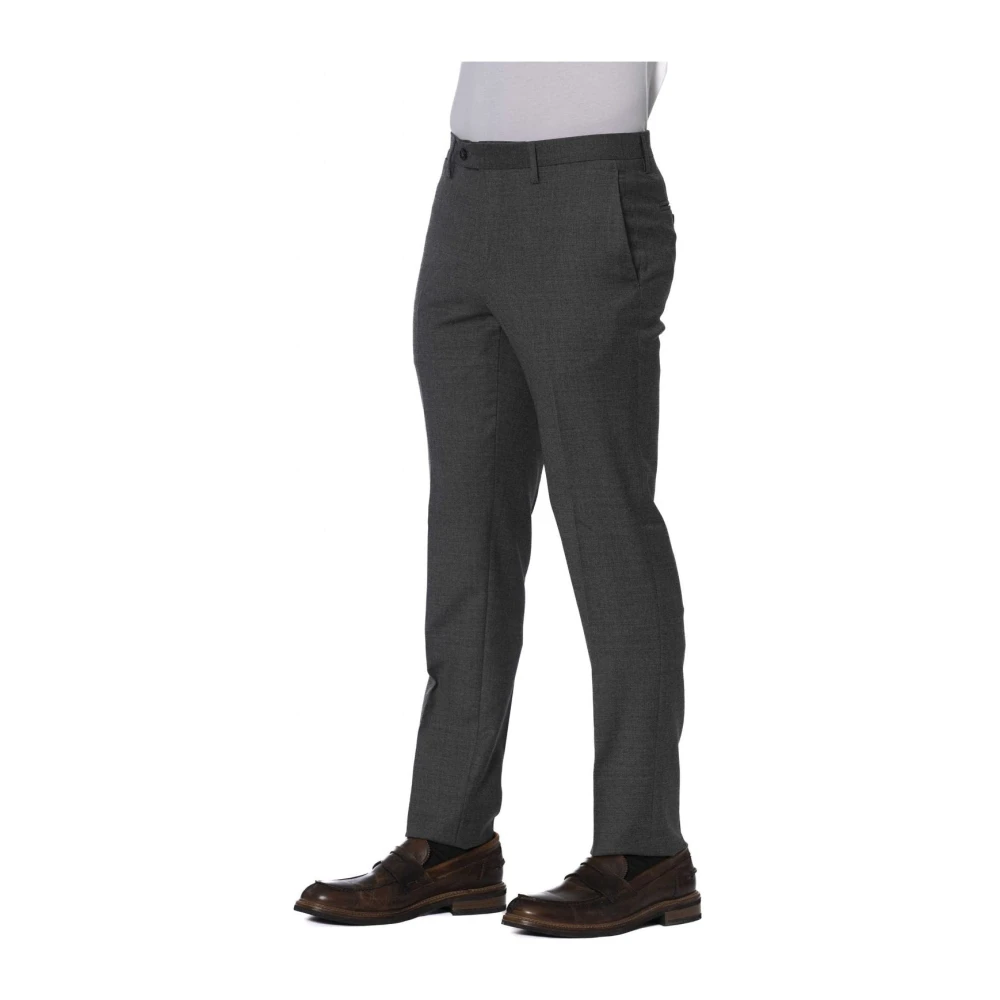 Trussardi Elegante Comfort Broek Gray Heren