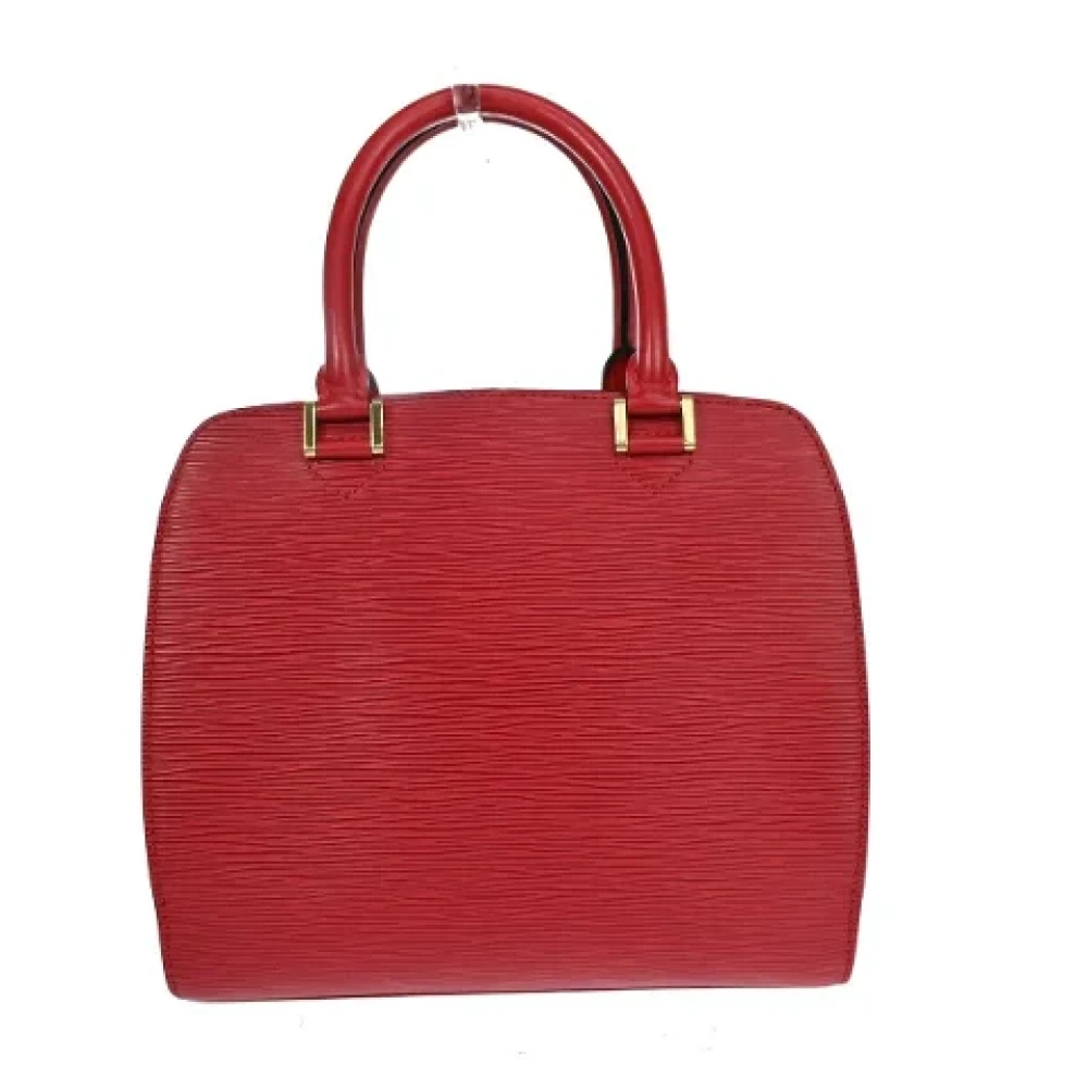 Louis Vuitton Vintage Pre-owned Metal louis-vuitton-bags Red Dames