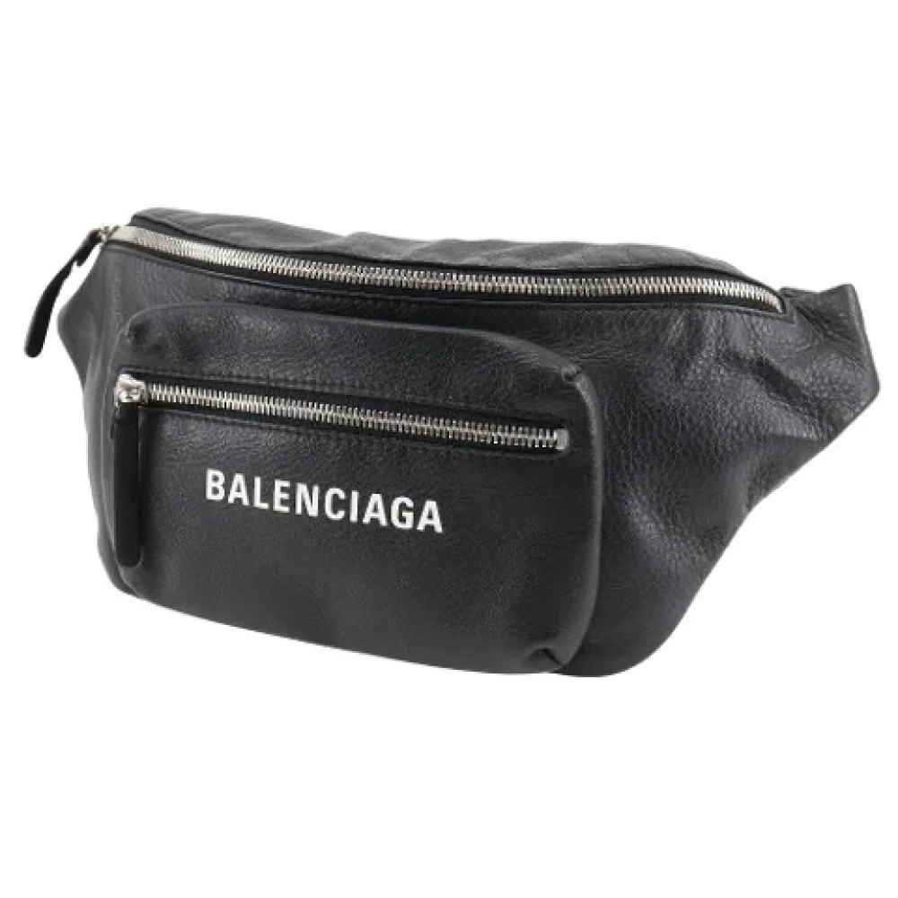 Balenciaga Vintage Pre-owned Leather balenciaga-bags Black Dames