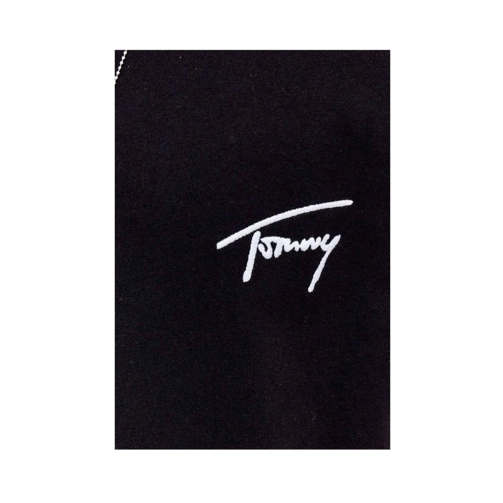 Tommy Jeans Handtekening T-shirt Zwart Black Heren