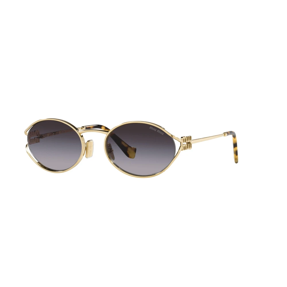 Miu Miu Women's Yellow Logo Sunglasses