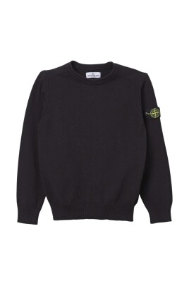 pull-col-rond-en-laine-merinos-bleue