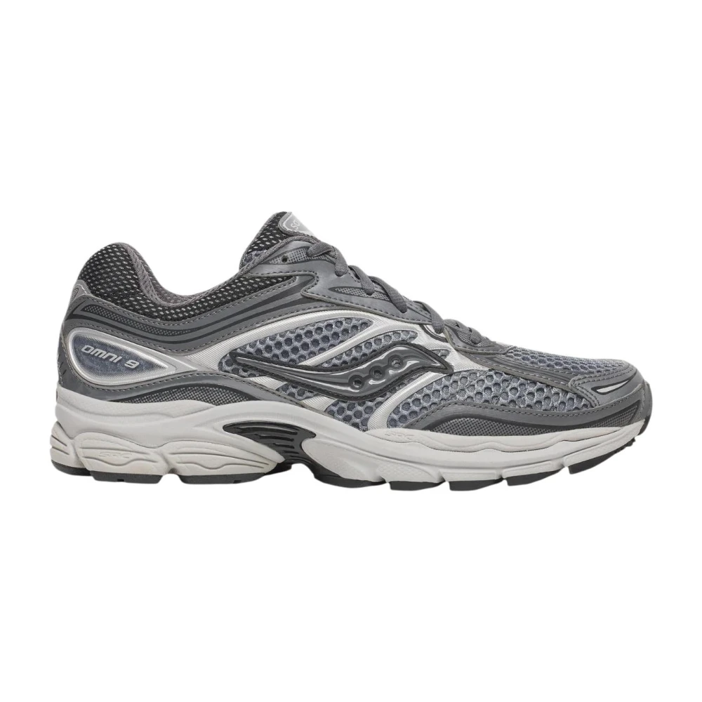 Saucony Gray Running Shoes, Male, 9 Uk, Progrid Omni 9