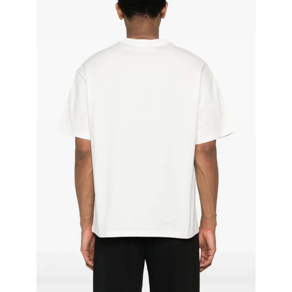 ETRO Casual Katoenen T-Shirt White Heren