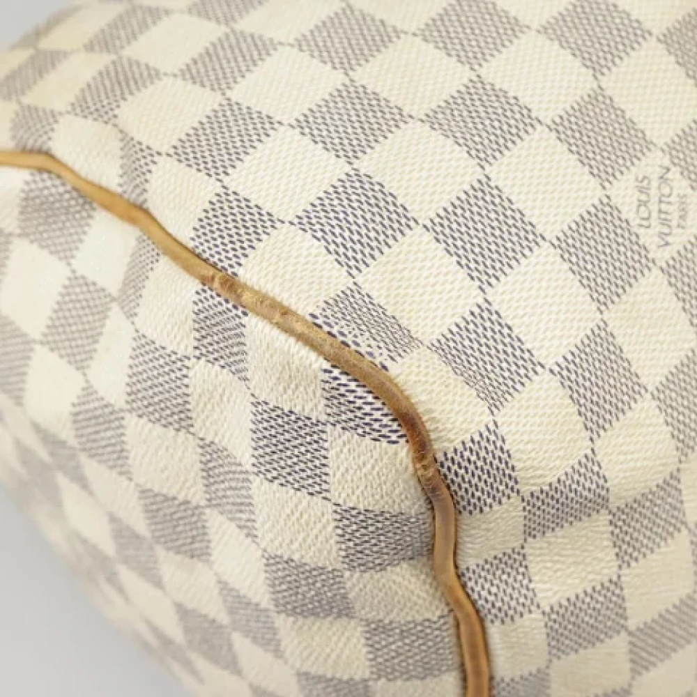 Louis Vuitton Vintage Pre-owned Canvas handbags White Dames