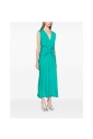 robe-vert-sarcelle-a-col-en-v-avec-details-plisses
