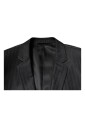 blazer-en-laine-rayee-a-revers-en-pointe