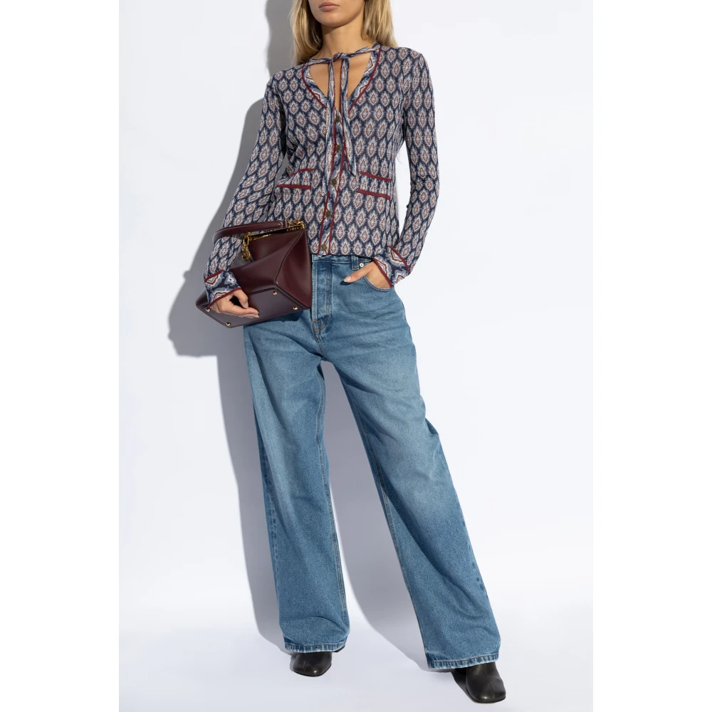 ETRO Gebreide vest met patroon Multicolor Dames
