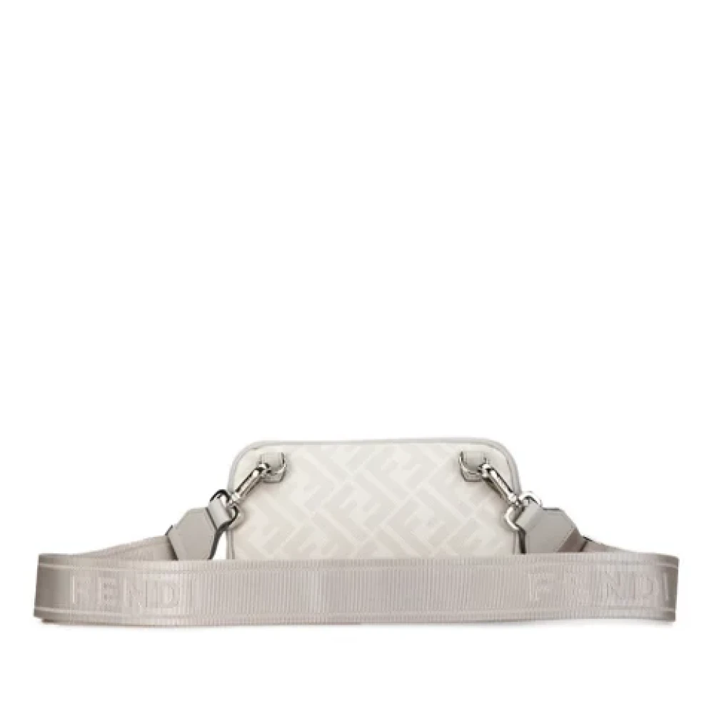 Fendi Vintage Pre-owned Plastic crossbody-bags White Dames