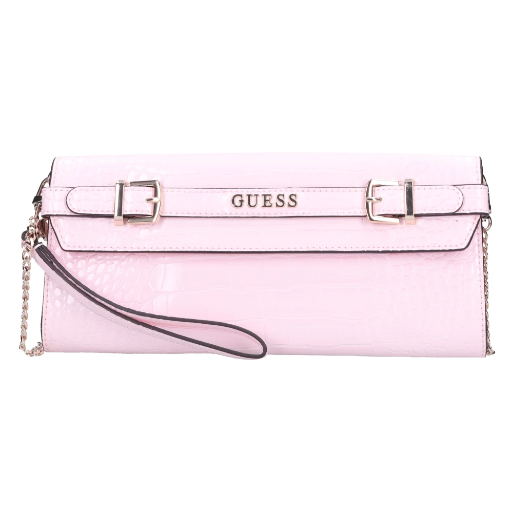 Guess - Bags > Clutches - Pink - Guess - Modalova