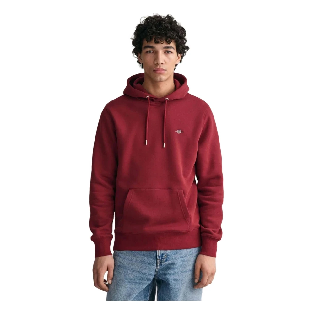 Gant Hoodie Red Heren
