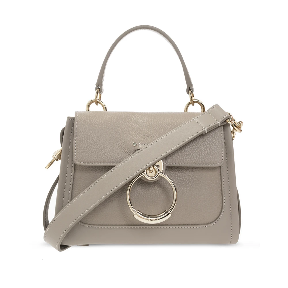 Chloé Women's Gray Tess Mini Shoulder Bag - Cross Body Bags - One Size - Bags