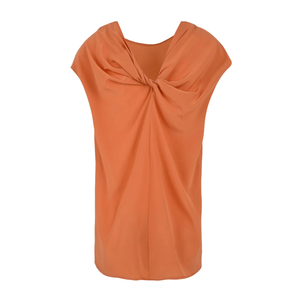 Aspesi Oranje Trui Model 5611 Orange Dames